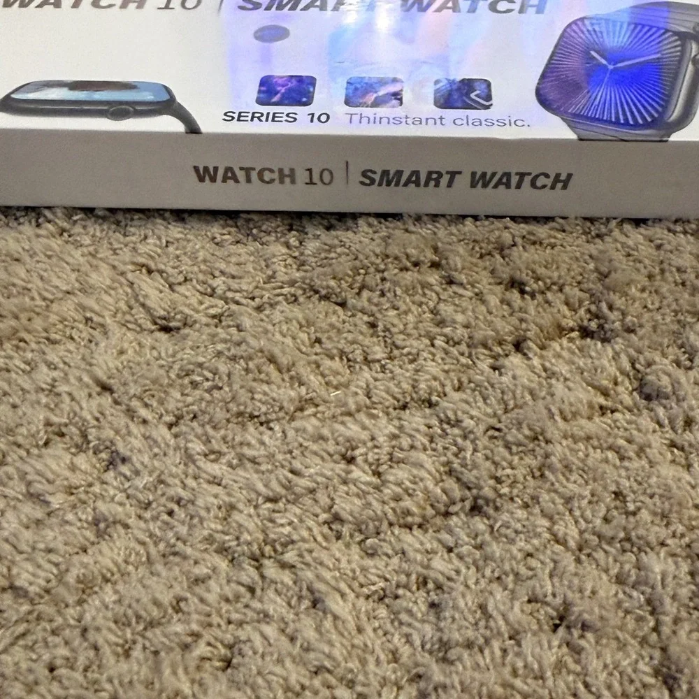 Watch 10 Smart Watch Series 10 AMOLED Display Thinstant Classic Black New Sealed